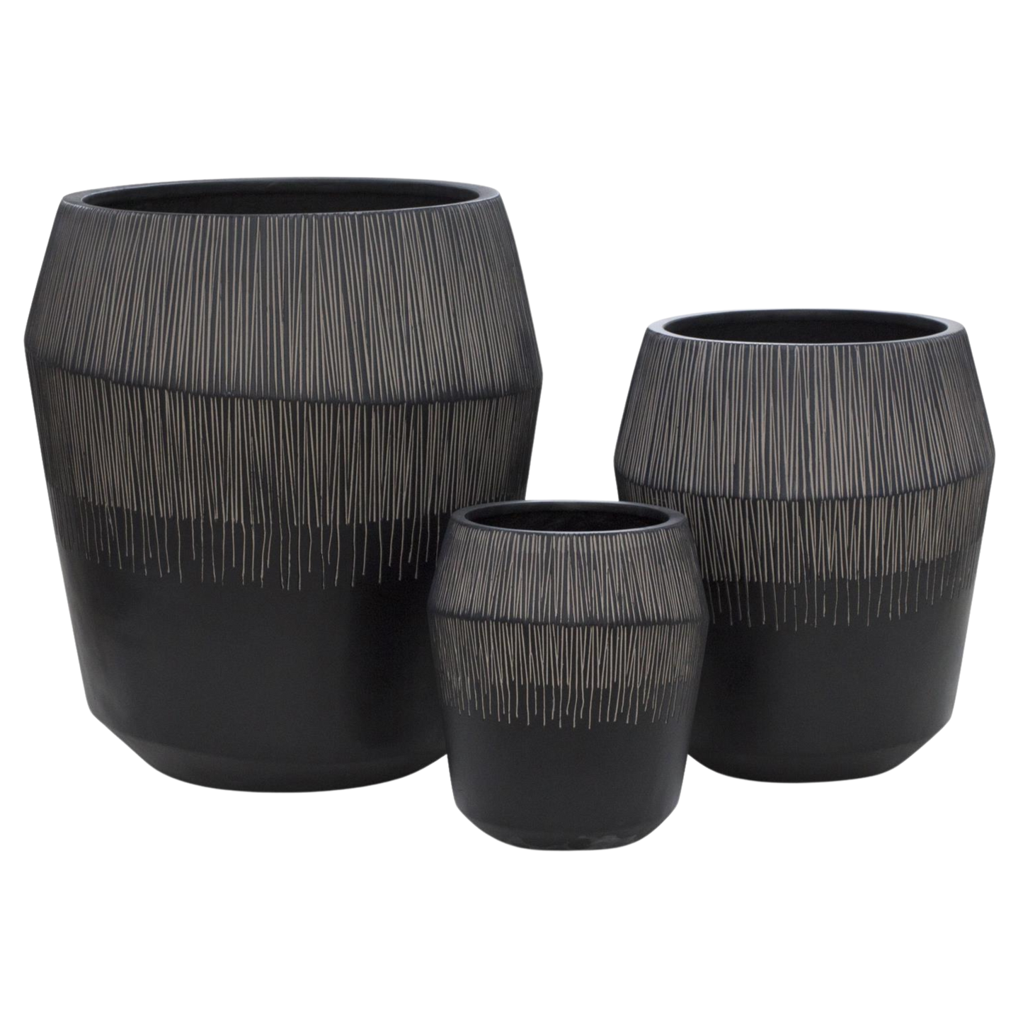 Solara Planter - Midnight Graphite