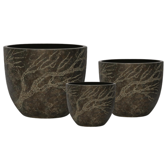 Astara Planter - Burnished Bark