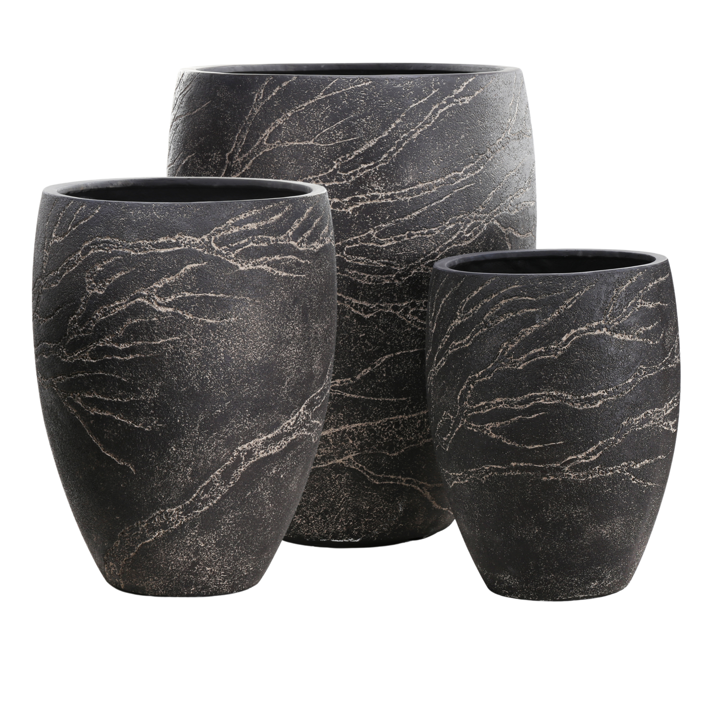 Vespera Planter - Carbon Veil