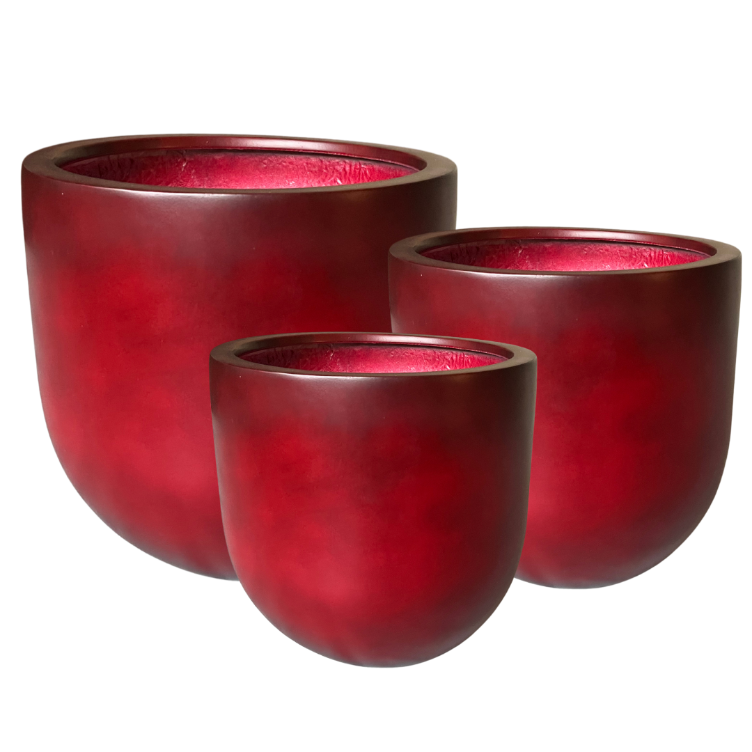 Altair Planter - Sienna Red