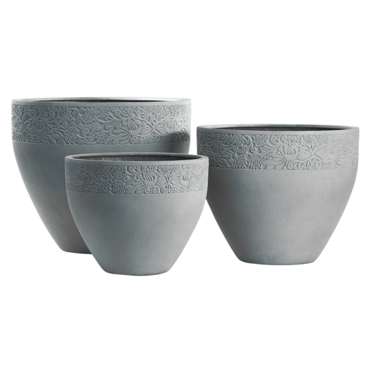 Orion Planter - Moonstone Grey