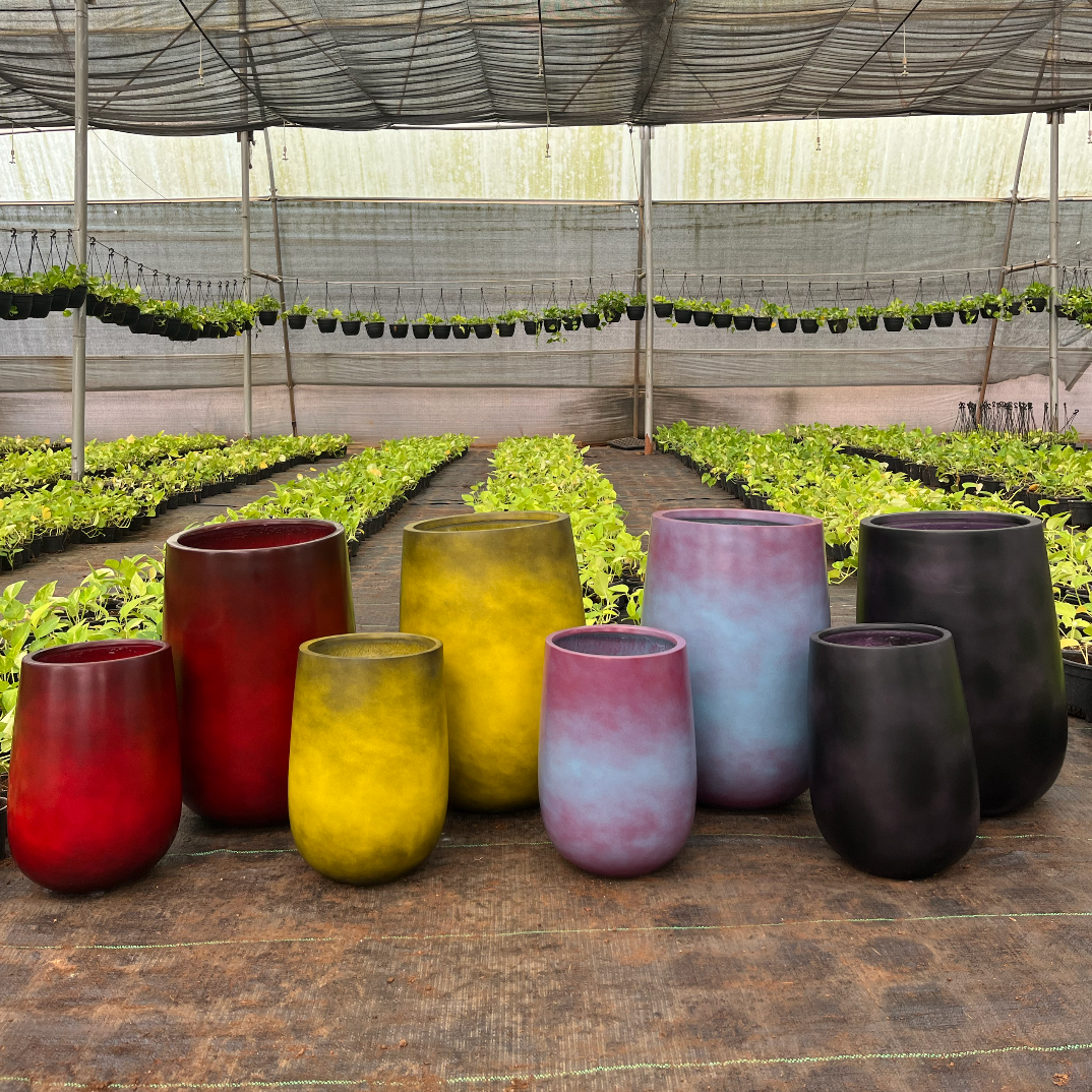 Nebula Planter - Sienna Red