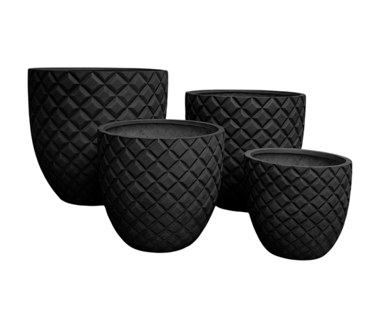 Cosmic Planter - Midnight Black